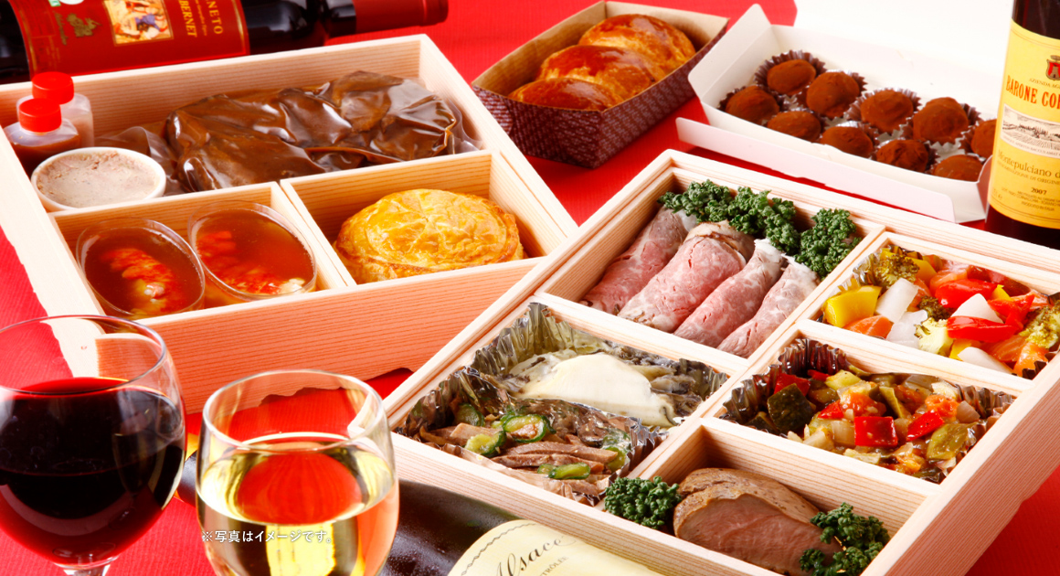 迎春用お料理セットのイメージ